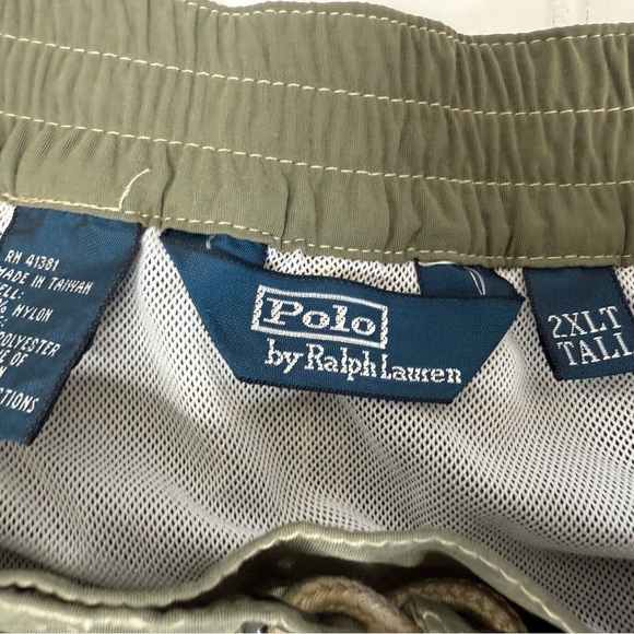 Polo Ralph Lauren Cargo Board Shorts Swim Trunks Big Tall 2XLT 939 - Picture 2 of 2